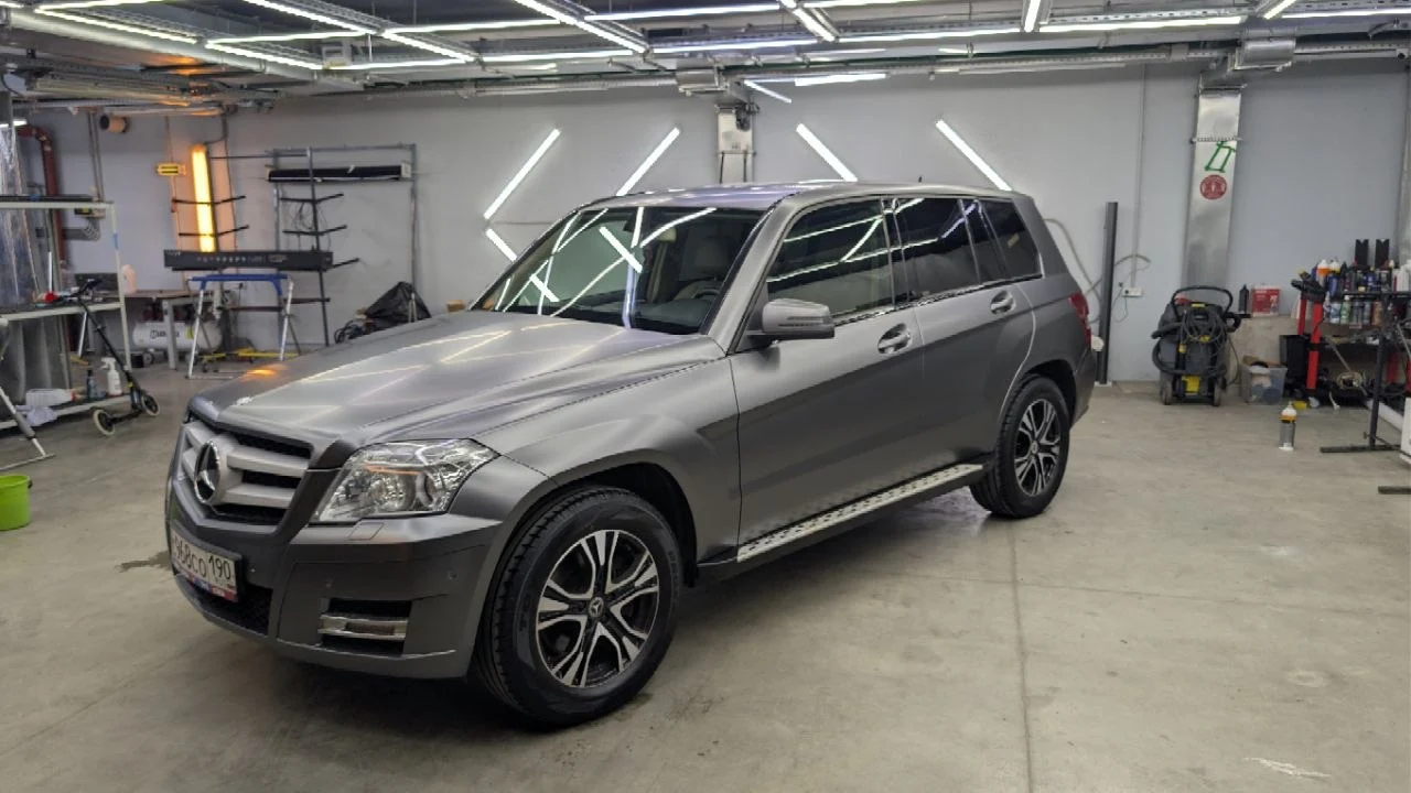 Mercedes-Benz GLK — готовый автомобиль в мастерской