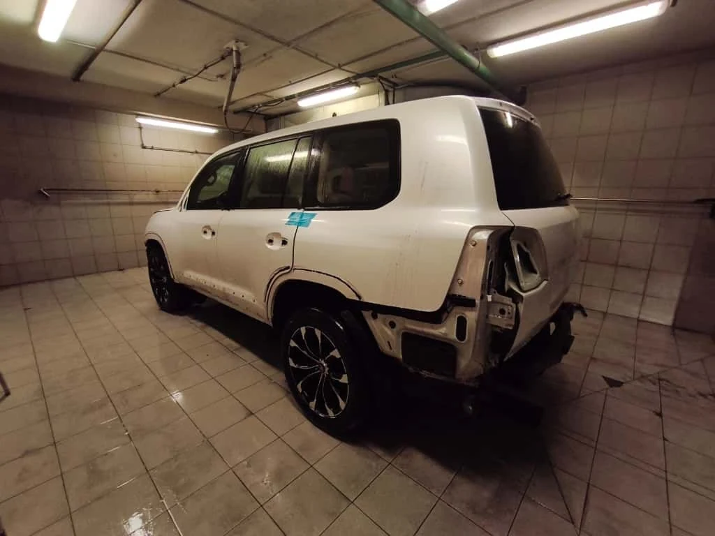 Toyota Land Cruiser — подготовка левого борта
