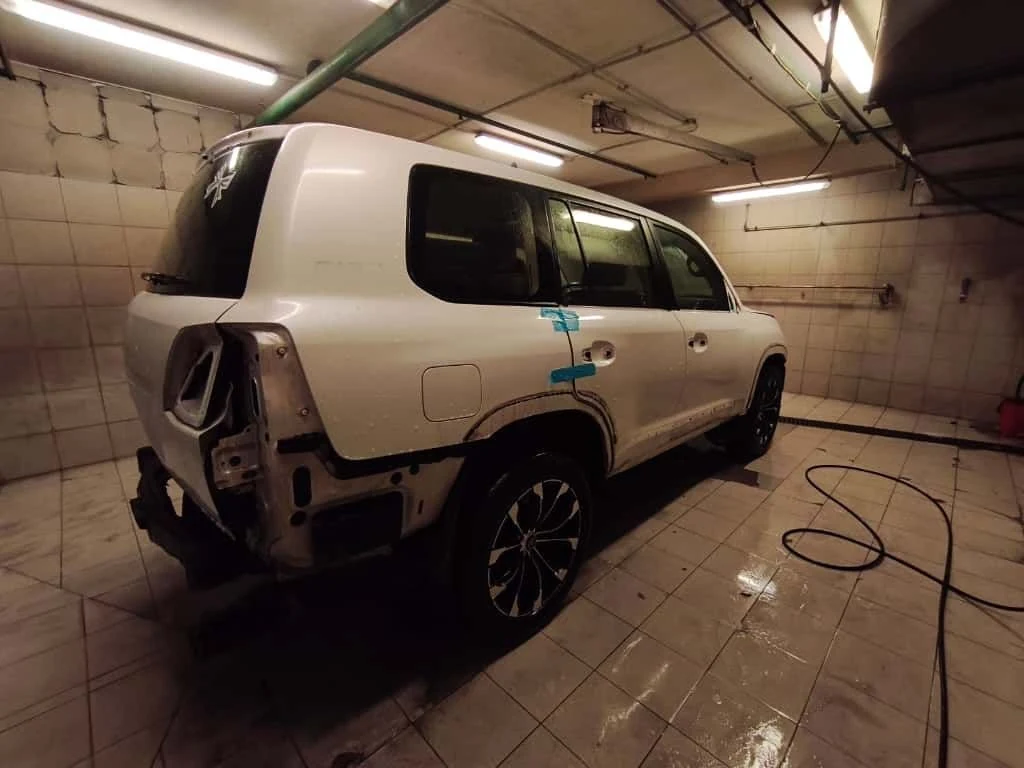 Toyota Land Cruiser — подготовка правого борта